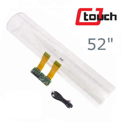 Cjtouch 52" Nano Capacitive Transparent Touch Screen Foil Film