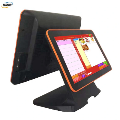 Windows System POS System Desktop PC 15" Touch Capacitive Screen All in One Cash Register