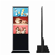 Full HD Indoor Floor Standing LCD Advertising Display Android/WiFi Touch Screen manufacturer