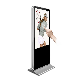  49 Inch LCD Digital Signage Kiosk, High Brightness LCD Advertising Display Totem IR Touch Screen with Android