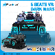  6 Seats Virtual Reality Dinosaur Games Vr Car Simulator