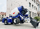  Elf Loading Concrete Mixer with Hydraulic Hopper with/Without Water Tank Diesel Engine