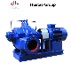 Double Suction Pump Heavy Flow Centrifugal Dewatering Single Stage Sea Water Axially Split Case Pump