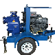 Movable or Skid Mounted Self-Priming Diesel Engine Trash Water Pump Set