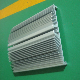 Factory Supply Extrusion Aluminum Machining Street Lamp Heat Sink for High Power LED Light Street Light Cooling Housing