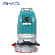 Big Water Tank Floor Scrubber Walk Behind Cleaning Machine for Supermarket Floors