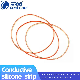  Silicone Gasket Customizable Shape Elastic Strip Nickel-Carbon Conduction