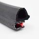 Weatherproof Black Compound EPDM Extrusion Car Door Rubber Seal Strip