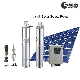  DC Solar Submersible Borehole Surface Water Pump 2′′, 3′′, 4′′ with MPPT Controller for Garden/Pool/Irrigation
