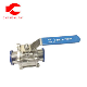 3PC Sanitary Stainless Steel Ball Valve