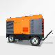  Heavy Duty Industrial Diesel Driven Portable Air Compressor For Minning And Drilling