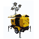 Mobile Diesel Light Tower with Trailer