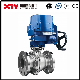  Xtv Casting Control Valve Flange Ball Valve with Mounted Pad