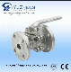 ASTM Low Pad Flanged Ball Valve with 150lb