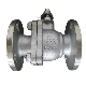  150# ASME B16.5 RF Valve API 6D Anti-Static B148 C95800 Bronze A216 Wcb Cast Carbon CF8 CF8m Stainless Steel Flange End Trunnion Mounted Floating Ball Valve