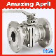  Dico ANSI Standard 150lb 300lb stainless Steel Manual Flange Ball Valve