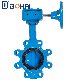 Wafer Type Lugged Ductile Iron/Wcb/Stainless Steel Solenoid Pneumatic Actuator EPDM Lined Industrial Control Butterfly Water Valve