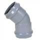 High Quality Rubber Ring Joint Plastic Plumbing Pipe End Fitting UPVC Pressure Pipe Fitting PVC Irrigation Pipe and Fitting for Water Supply DIN Standard 1.0MPa