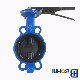  Di Body Manual NBR Lined Wafer Butterfly Valve