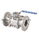 Wenbao DIN3202-F1 Flanged Stainless Steel 304 316 CF8m CF3m Wcb Carbon Steel 2PC 3PC Flange Floating Ball Valve DN50 Pn16 for Industrial Wenzhou Manufacturer