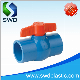  DIN, JIS, ANSI, BS, Cns Standard Agricultural Irrigation PVC 2PCS Ball Valve