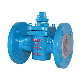 PTFE PFA Lined Plug Valve Flange Ends Pinch Valves Lined Valves for Sale