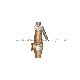  Spring Boiler Loaded Bronze Lever Type Brass Safety Relief Valve