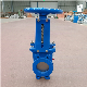  Soft Seal Resilient Seat Ductile Iron Pn10 Knife Gate Valve with Hand Wheel