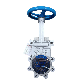 Pn10 Wafer Connection Type Slurry Valve Knife Gate Valve with CE / ISO Certificate