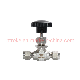  Stainless Steel Metric Tube Double Ferrules Integral Bonnet Needle Valve 3000psi