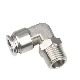 Wholesale 90degree External-Male Threaded Elbow L-Shape Stainless-Steel Thread Elbow Air-Fitting Pneumatic Connector