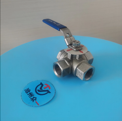 1/2 "Stainless Steel 3-Way Ball Valve