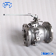  JIS 10K Scs13/304 Scs14/316 Full Port Manual Flanged End Stainless Steel Floating Ball Valves