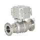 Dn25 1 Inch 110-230V Motorized Sanitary Electric Ball Valve