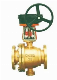 Gear Operated Brass//Bronze/Copper/Stainless Steel Oxygen Ball Valve