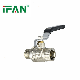  Ifan High Quality Valve Wave Black Handle 81065 Thread Brass Ball Valve