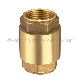  Brass Water Vertical Spring Loaded Ball Lift Check Valve OEM Manufacturer