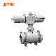 Fire Safe API 6fa Dbb Flanged Forged Steel Pneumatic Actuated Ball Valve