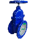  Z45X German Standard DN 150-DN 1200 Ductile Iron Elastic Soft Seal Gate Valve