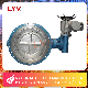 Metal Sealing Triple Offset Wcb CF8 Butterfly Valve with Electric Actuator