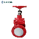  DIN Pn16 Non Rising Stem Ductile Iron Gate Valve With Position Limited Switch