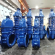 DIN F4 Pn16 Pn10 NBR DN600 Pn16 Ggg50 Cast Iron Sluice Gate Valve