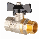  Good Quality Butterfly Handle Cw617n Brass Thread Ball Valve