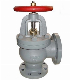  JIS F7376 Marine Cast Iron Flange End Angle Check Valve 10K with High Quality