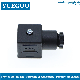 AC/DC IP65/67 Ribbon Black Solenoid Valve Connector manufacturer