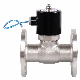  SS316/SS304 Flange End Electric Solenoid Valve