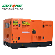 Powered by Kubota Engine 22kw Silent Type Diesel Generator with Single Phase 60Hz