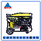 8kw Gasoline Generator, Petrol Generator Hand/Electric Start with Wheels