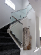  2023 Latest Designed Aluminium Tempered Glass Railing Hotel Use U Channel Interior Staircase Railing