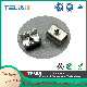 Tin Plated Brass Stamping Soldering Terminal Blocks Wire Connector with Screw Hole for PCB manufacturer
